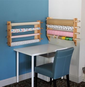 Gift wrapping station